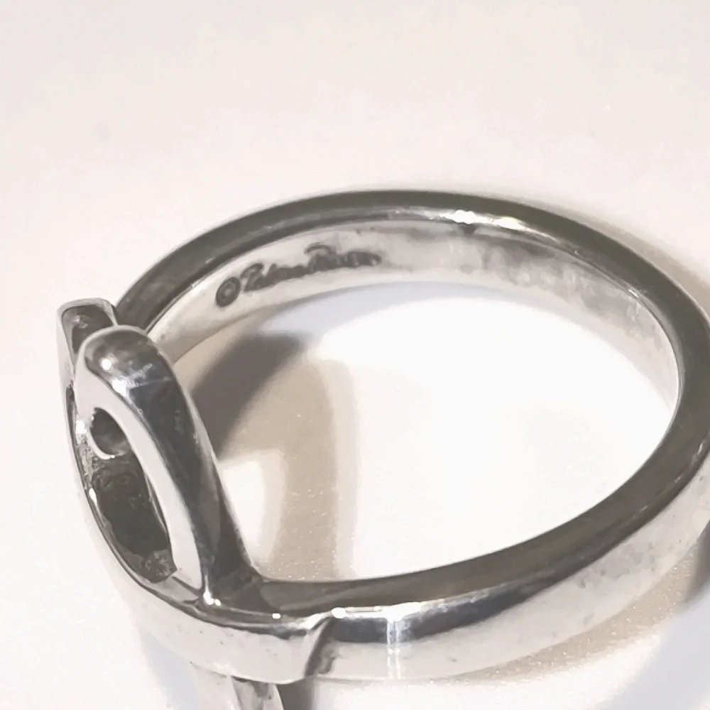 Tiffany & Co. Paloma Picasso Loving Heart Sterling Silver Ring